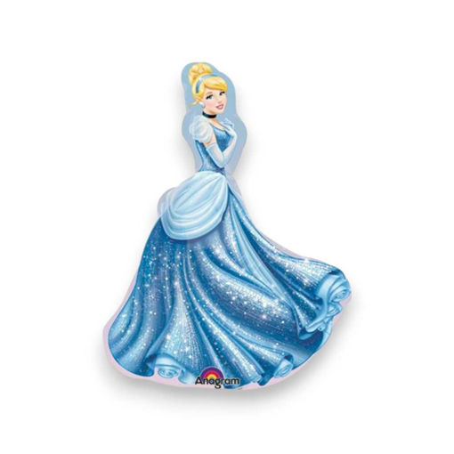 Picture of PRINCESS CINDARELLA MINI SHAPE FOIL BALLOON 9INCH